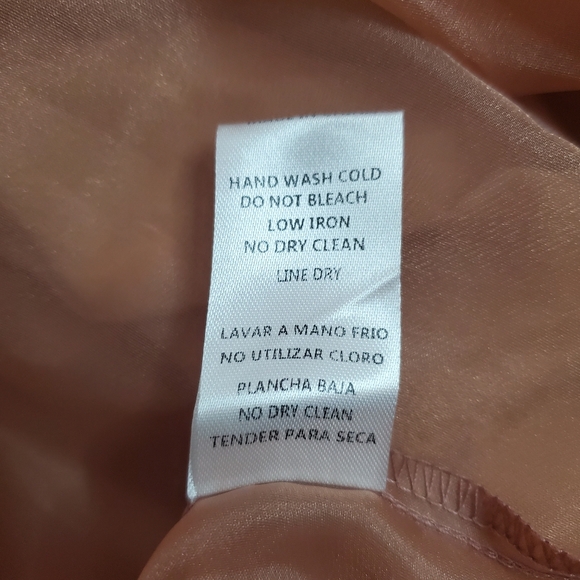 Mable Beige Fancy Blouse Undershirt Tank Size M Medium Women's Cream Neutral - Picture 9 of 13